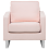 Beliani Armchair VIND Fabric Pink 6