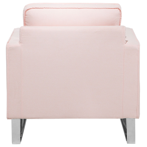 Beliani Armchair VIND Fabric Pink 1