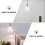 4Pcs Durable Plastic Lamp Shade Covers White for Desk and Wall Lamps 5