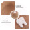 Cute Wooden Tooth Storage Case for Kids Beige Material 4