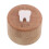 Cute Wooden Tooth Storage Case for Kids Beige Material 11