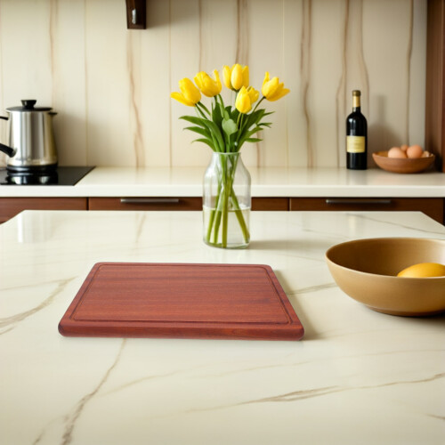 Coffee Solid Acacia Wood Cutting Board for Home Kitchen Use 2