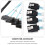 Câble Mini Sas 36 Broches À Câble SSD Cuivre Noir 4