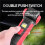 High Power Portable Flashlight Multifunctional Work Light with Clip Super Bright Pocket Light LED Magnetic Keychain 6