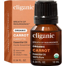 Cliganic Carrot Seed Essential Oil, 100% Pure Natural for Aromatherapy | Non-GMO Verified ( Carrot )