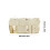 Retro Style Crib Hanging Storage Pocket Multiple-Star and month 4