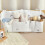 Retro Style Crib Hanging Storage Pocket Multiple-Star and month 7