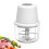 400ml Electric Garlic Masher  Chopper Multi Function Meat Grinder Masher Machine Vegetable Blenderr Usb Charging 1