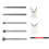 AT-CT "I-Deal" Plastic Chamfering Tool Round Hole Expansion Drill Chamfer for Model Making Hobby DIY Tools 1