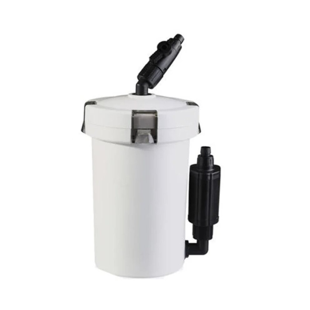 Super Quiet Aquarium Filter Bucket Fish Tank External Filter Canister with Sponge Replacement Accessories for Home HW603