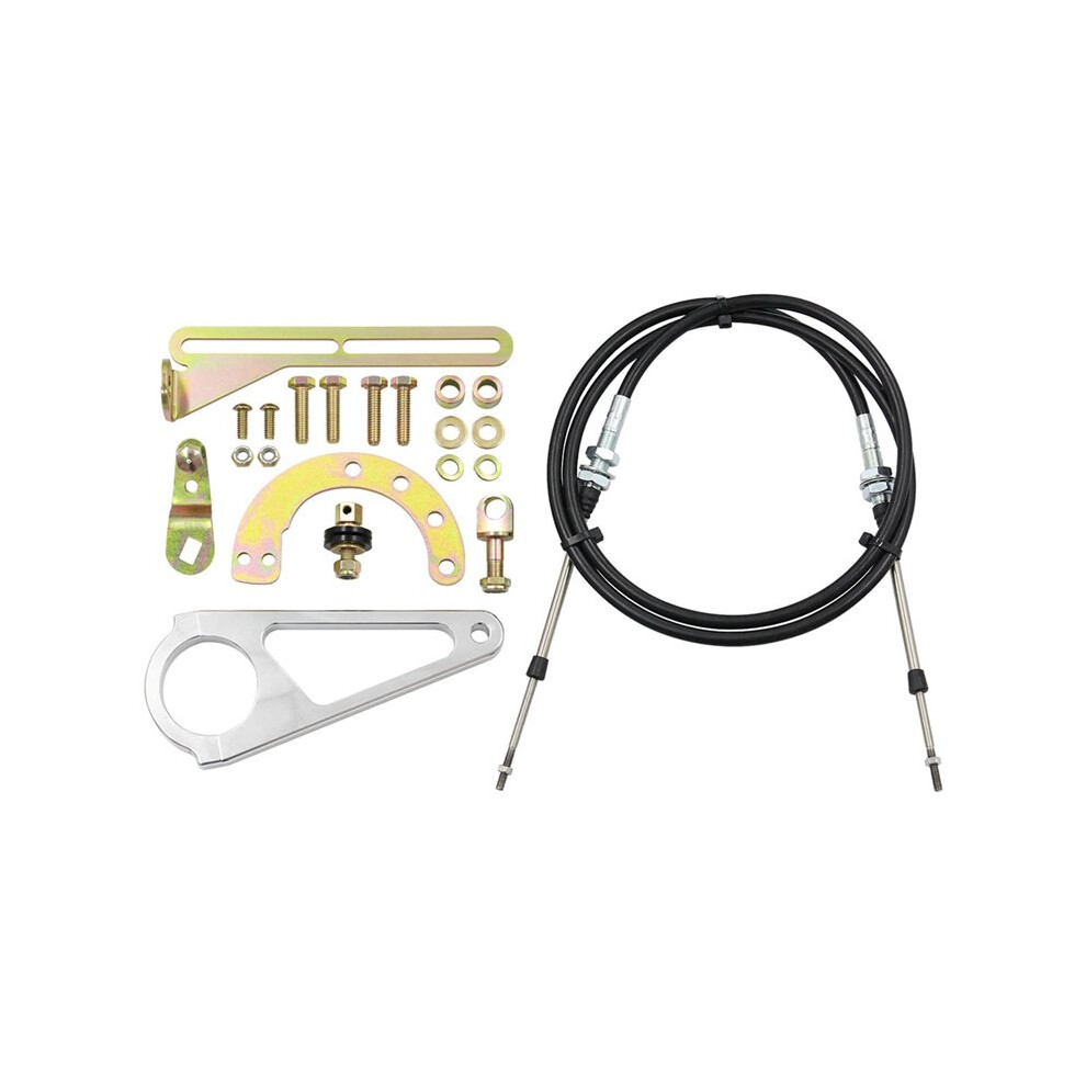 Aca-1804 2" Column Cable Shift Linkage Kit For Th350/Th400/700R4 Transmission 6034064147771