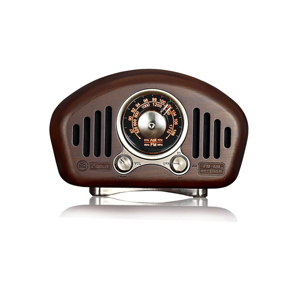 Retro 5.1 Speaker Am Fm Classic Style Radio Strong Bass Enhancement Volume Tf Card & Mp3 Player B 4711280456529