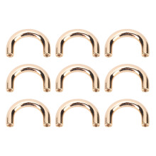 20 Sätze D-Ring-Schnallen Gold, 22x15,5/14,2x11 mm