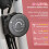 2-in-1FoldingExerciseBikewith 8 Speed SettingsPink 5