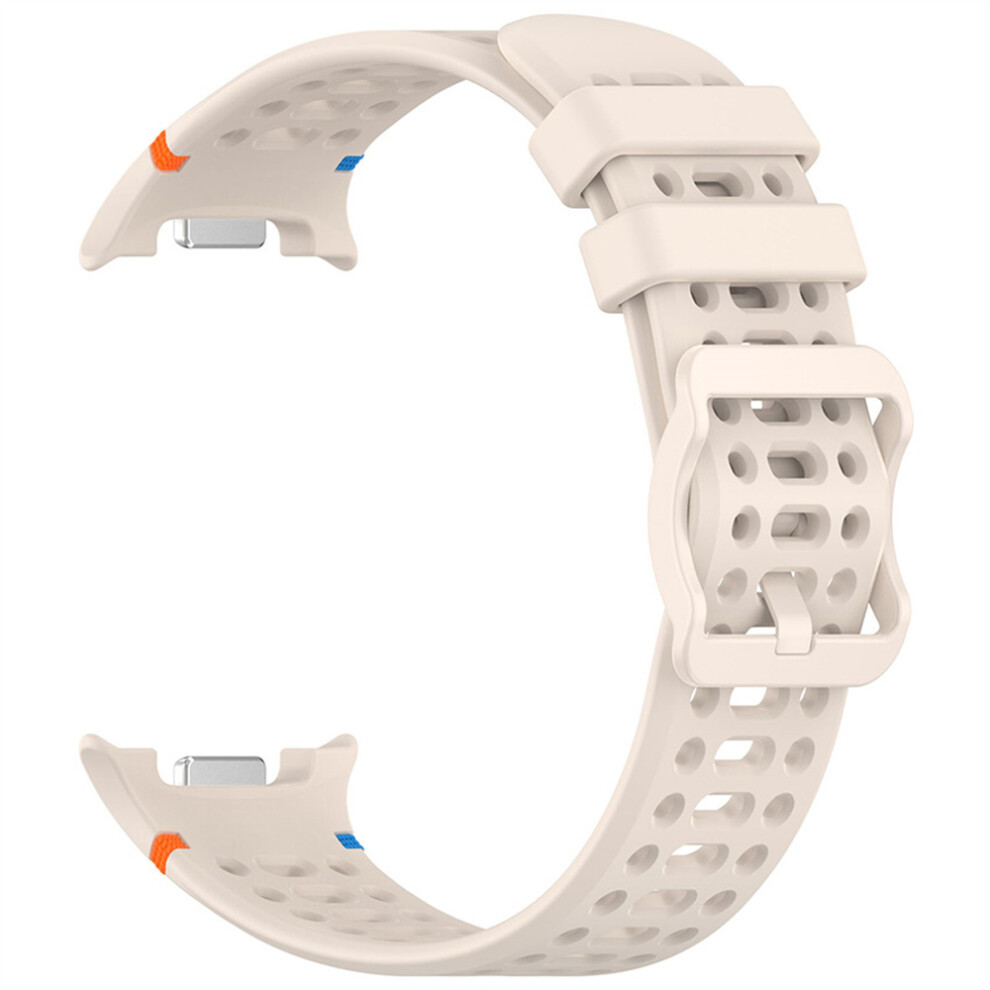 (Starlight Color) Silicone Replacement Watch Band Strap For Samsung Galaxy Watch 8 40Mm 44Mm Watch 8 Classic 47Mm 688249444559