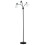 Tree Floor Lamp with 3 Adjustable Light, Industrial Standing Lamp, Black 1