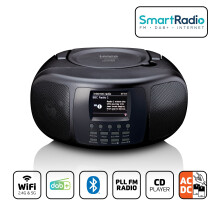 Tragbares SmartRadio mit DAB+/FM, Bluetooth und CD-Player