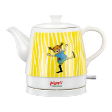 Kabelloser Keramik-Wasserkocher, 0,8 l, Happy Pippi Design