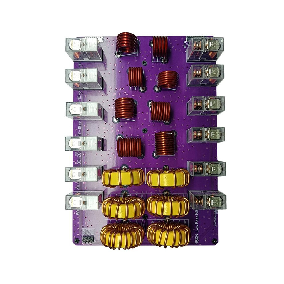 Low-Pass Filter 10-Band High Power Shortwave Ssb Radio Low Pass Filter High Frequency Low Loss Lpf 4712878837300