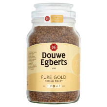 Douwe Egberts Pure Gold Medium Roast Instant Coffee Granules - 400g