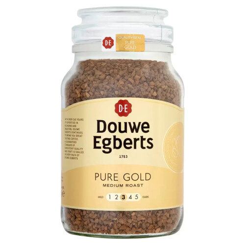 Douwe Egberts Douwe Egberts Pure Gold Medium Roast Instant Coffee Granules - 400g