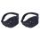 Hüfttasche mit mehreren Fächern Schwarz   2er-Pack 1