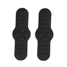 2 Paar Fersenpolster / Fersenschoner Black S