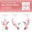 2-in-1FoldingExerciseBikewith 8 Speed SettingsPink 7