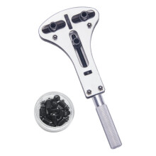 Dreiklauen-Uhrenschlüssel, Uhrengehäuseöffner, Uhrenreparaturwerkzeuge Silver L