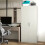 Lockable Metal Cabinet with 2 Doors, File Cabinet for Home Office, White 7