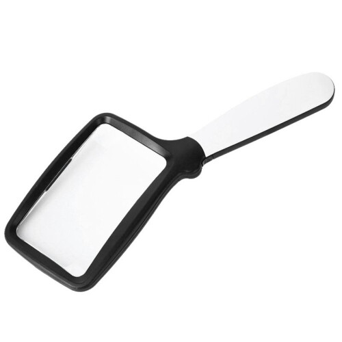 Loupe CarréE Pliable à Main avec éClairage LED