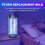 2 Pack FSL BL T8 F10W Fly Killer Replacement Bulbs 7
