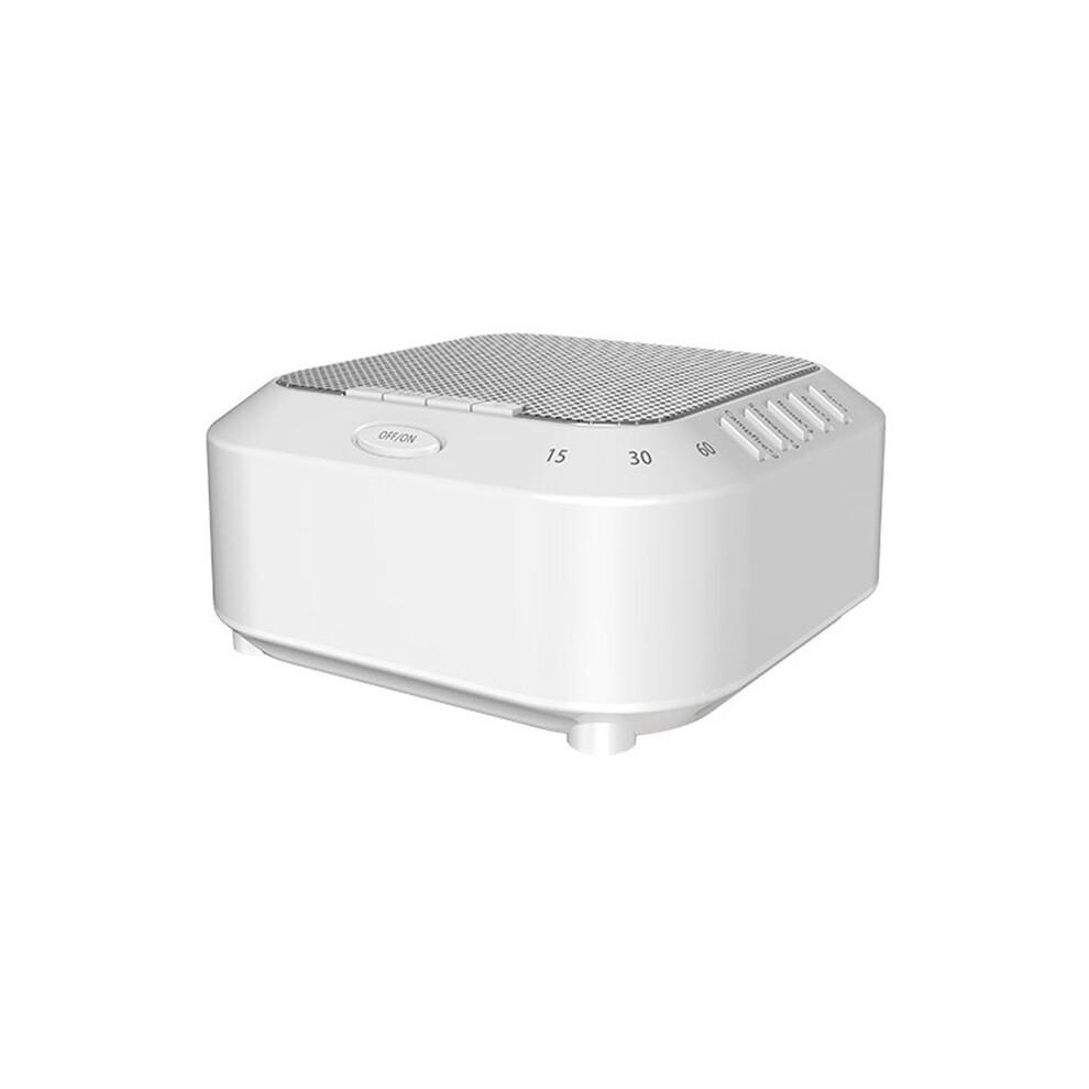 White (White) Rechargeable Noise Machine Portable 28 Solfeggio Frequencies Baby Sleep Therapy Soothing Sound Machine