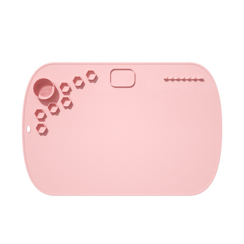Portable Rollable Silicone Drawing Palette-Pink Style. 2