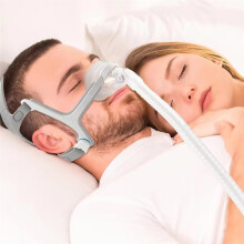 Coussin de Rechange pour Masque Nasal CPAP pour AirFit N20 - Silicone Souple InfinitySeal, Taille Moyenne