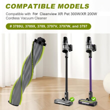 2pcs Replacement Brush Roller for Cleanview XR 200W/Cleanview XR Pet 300W/Powerlifter Turbo Cordless Stick