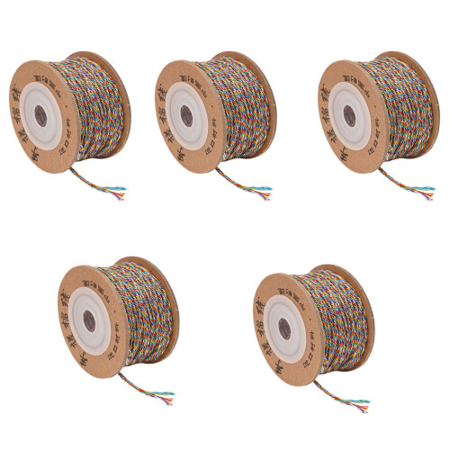 Soft Cotton Thread For Crafting Bracelets-rainbow colors