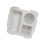 Top Cup Phone Holder Tray Storage Lid for Beach Bag Cup-White 1