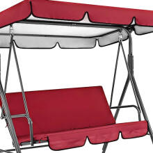 Tissu ImperméAble Jardin Patio SièGe Pivotant Housse de Chaise Couverture SupéRieure Camping en Plein Air Cour Hamac Chaise Auvent Couverture-A