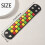 Versatile Punk Fashion Bracelet Soft Leather Material-silver 4
