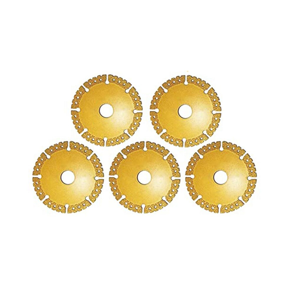 5Pcs Indestructible Disc For Grinder,Angle Grinder Cutting Disc,Indestructible Disc 2.0 For Smoothly Cutting,Chamfering 6033216005624