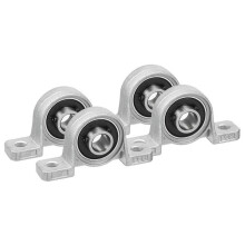 4Pcs KP08 8mm Bore Zinc Alloy Inner Mounted Floor Bearing Insert Bearing