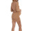 Maternity Dress with Side Drawstring For Easy Wear Off-Camel L 6