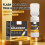 Water Based Gold Foil Paint Brush Fast Drying Easy Application 4