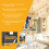 Water Based Gold Foil Paint Brush Fast Drying Easy Application 7