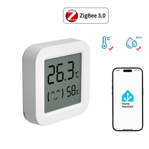 Zigbee 3.0 Temperatuur- en Vochtigheidssensor met Lcd-Display voor Slimme Huisbesturing 1