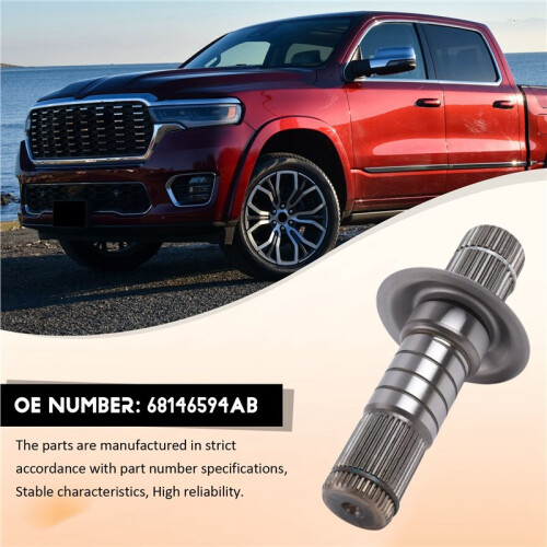 Front Left Driver CV Intermediate Shaft for Ram 1500 4WD 2012-2020 68146594AB 68146594AA 2