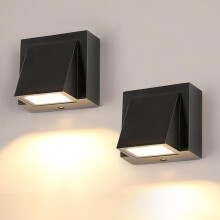 Goeco LED Wall Light, Outdoor/Indoor IP65, 5 W 3000 K, for Garden, Garage