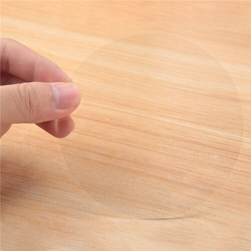 Disco de AcríLico Transparente de 18 Unidades Folha de AcríLico Circular de 4 Polegadas CíRculo Espesso de AcríLico Redondo em Branco Painel de 2