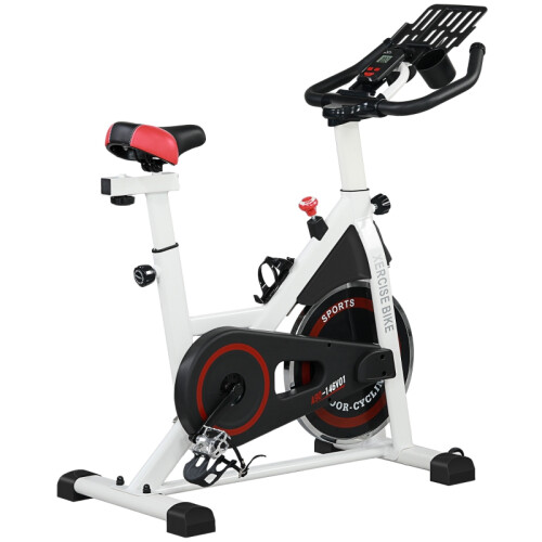 Exercise Bike 8kg Flywheel Stationary White